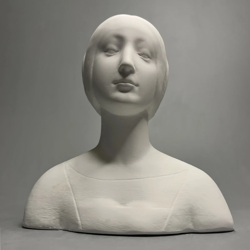

Nordic Ins high-end minimalist art figure plaster sculpture study desktop decoration niche sketch ornaments