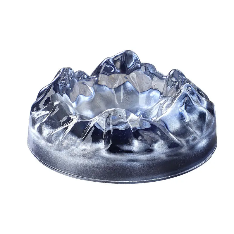 

LH glass ashtray creative personality trend home coffee table living room light luxury ornament