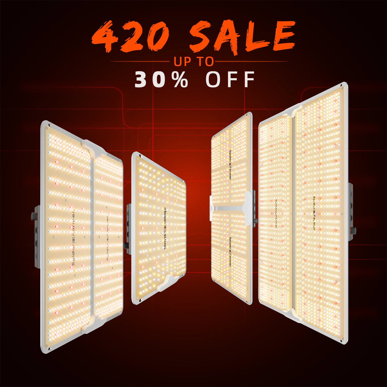 

Spider Farmer SF Series LED Grow Light Dimmable SF1000 2000 4000 Full Spectrum Sunlike Phytolamp for Hydroponics Grow Tent