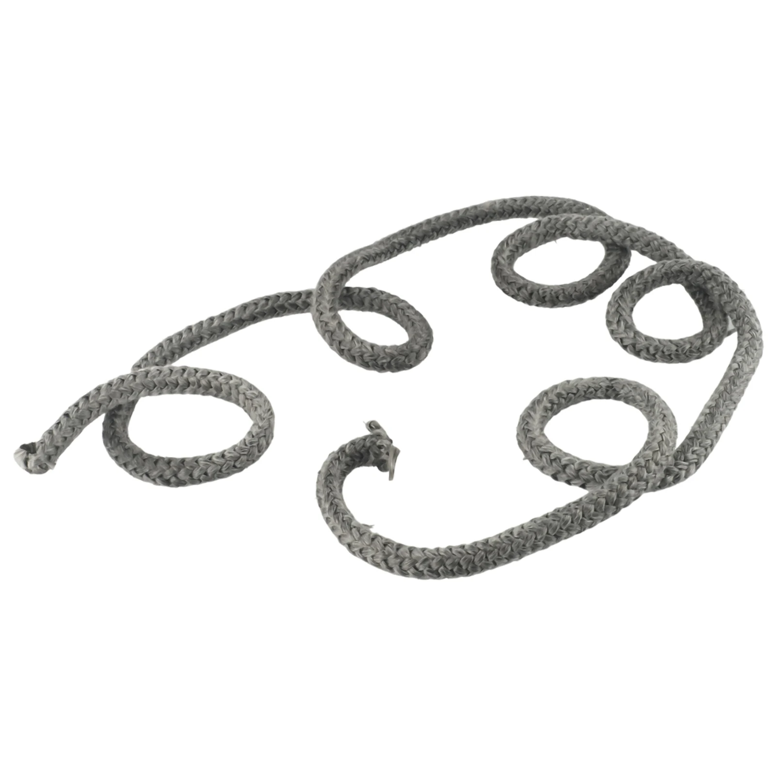 

Уплотнение веревки из стекловолокна для котла промышленной духовки Lange помодаuer длительный срок службы, мягкий, 118 дюймов/3 метра, черный