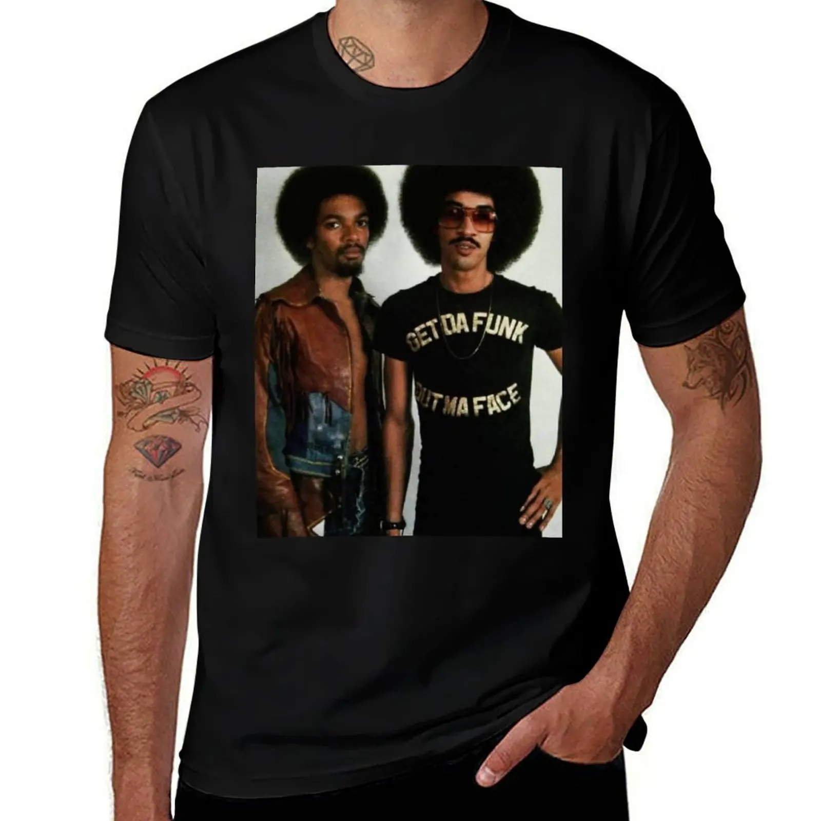 Brothers Of Funk Diggin In The Crates T-Shirt Plus Size Everyday Tee Shirt