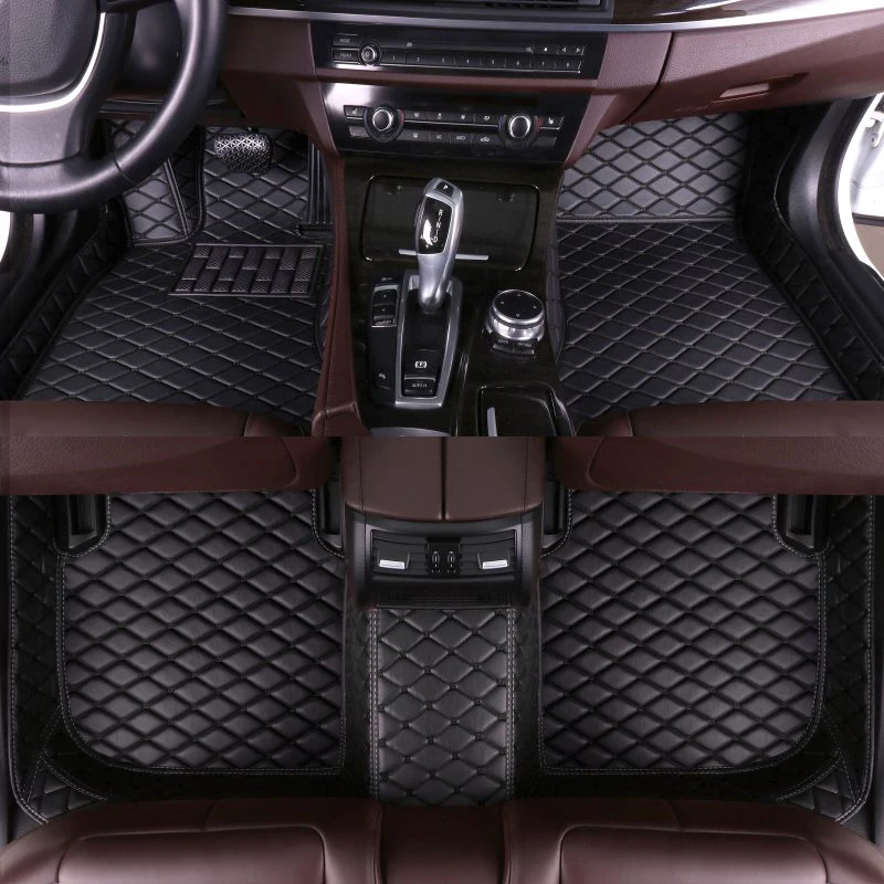 MIHAYO PU 3D Car Floor Mats For Kia Sportage NQ5 2023 2024 2025 Custom Details Foot Pads Salon Carpet Cover Car Accessories