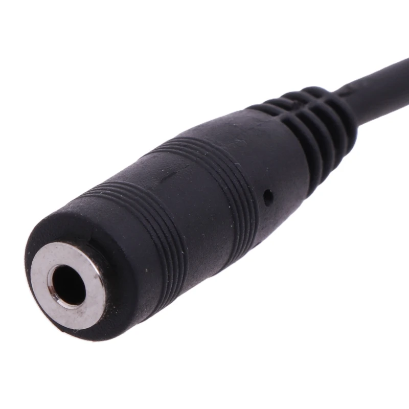 Chapado en oro 2,5 mm a 1/8 pulgadas 3,5 mm macho adaptador conector estéreo extensor cable conector