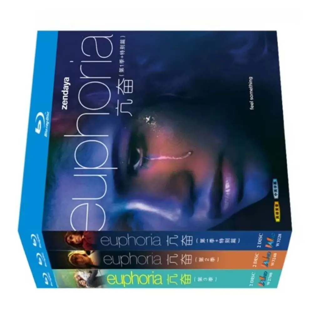 Euphoria Season 1-3 (2026) 6-BD Blu‑ray BD Boxed Set