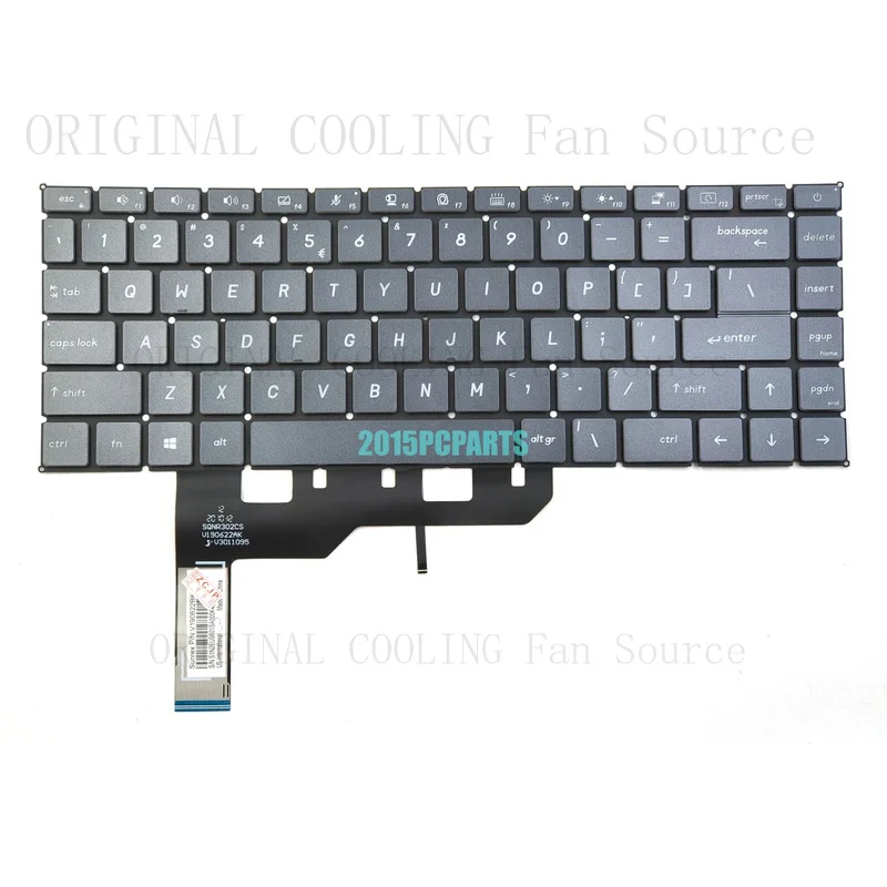 R+  New FOR MSI Modern 15 A10M A10RAS A10RBS MS-14C1 MS-14C2 MS-1551 Keyboard Backlit US