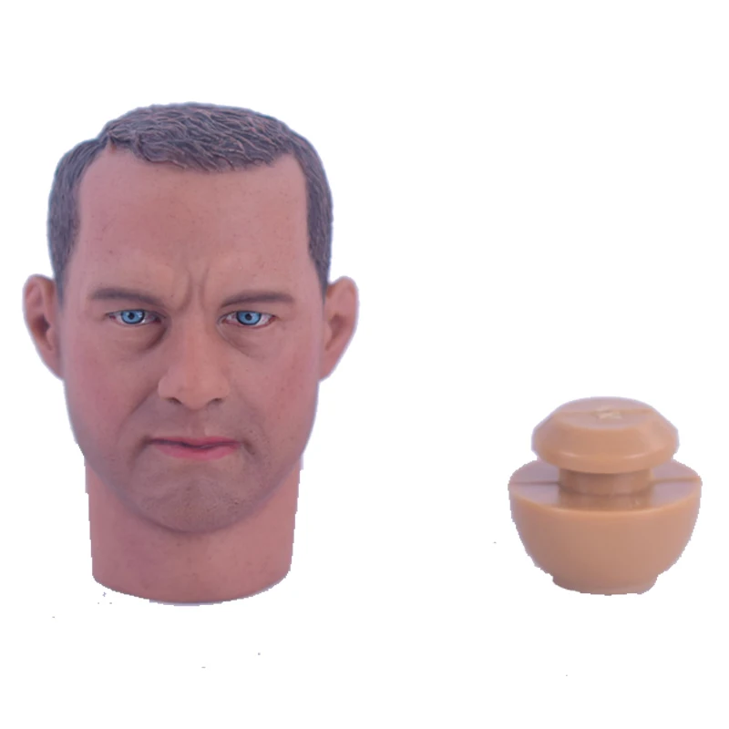 Headplay 1/6 Mannelijke Head Sculpt HP-0095 TOM Hanks Mannelijke Hoofd Sculptuur Carving Model Fit 12 "Action Figure Lichaam speelgoed Collectib