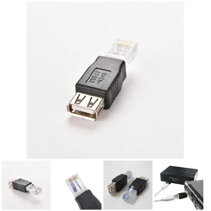 2 шт., USB-адаптер для Соединения RJ45