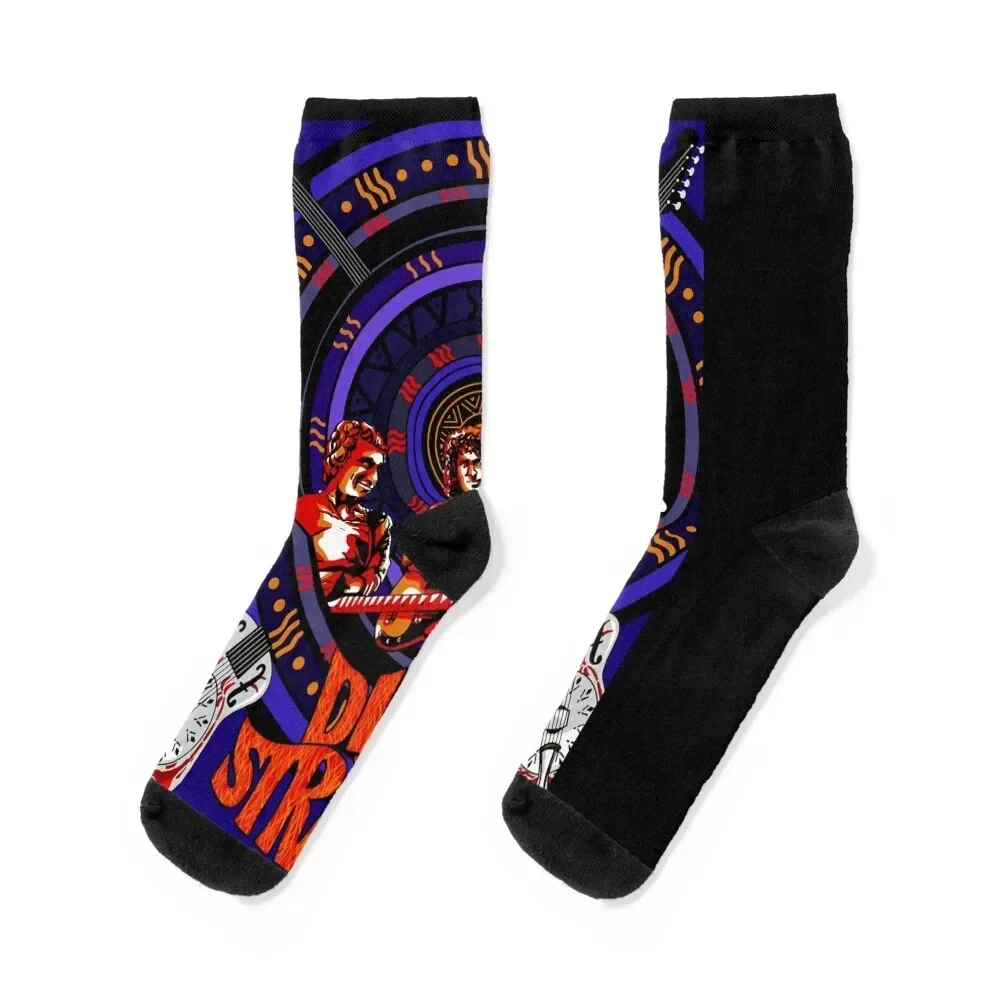 

Dire Straits Socks floral tennis men cotton high quality Boy Socks Women's