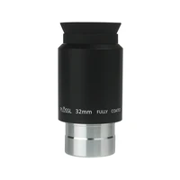 Ocular de telescopio Plossl de 1,25 ""y 32 mm, lente totalmente recubierta 50 FOV con roscas de filtro delanteras M28X0.6 mm - # 90386