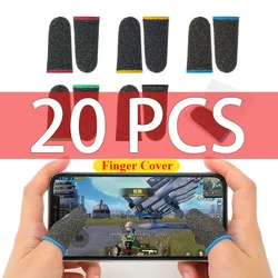 20Pcs New Finger Cover Game Controller Suitable For PUBG Anti Sweat Scratch Touch Screen Game Finger Thumb Cover Glove