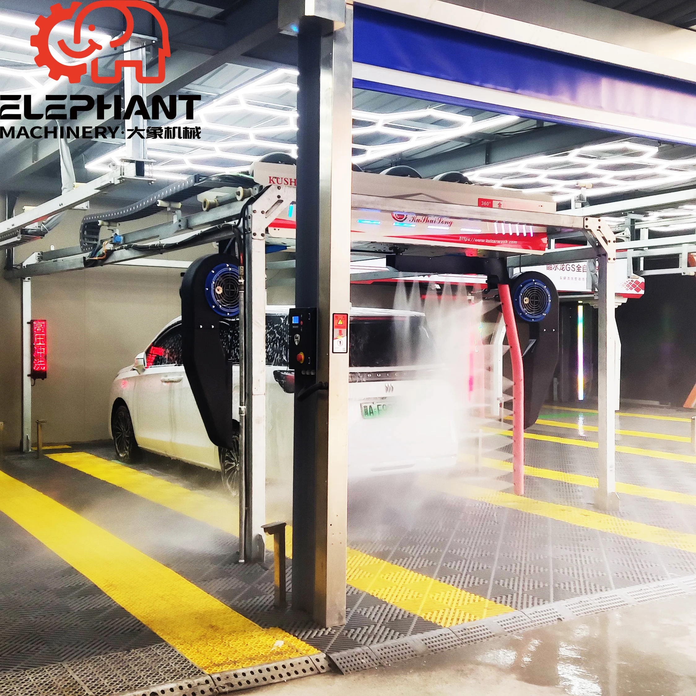 KuShuilong Touchless Paint-free Single-arm 360-degree Rotating Fully Automatic Car Wash Machine