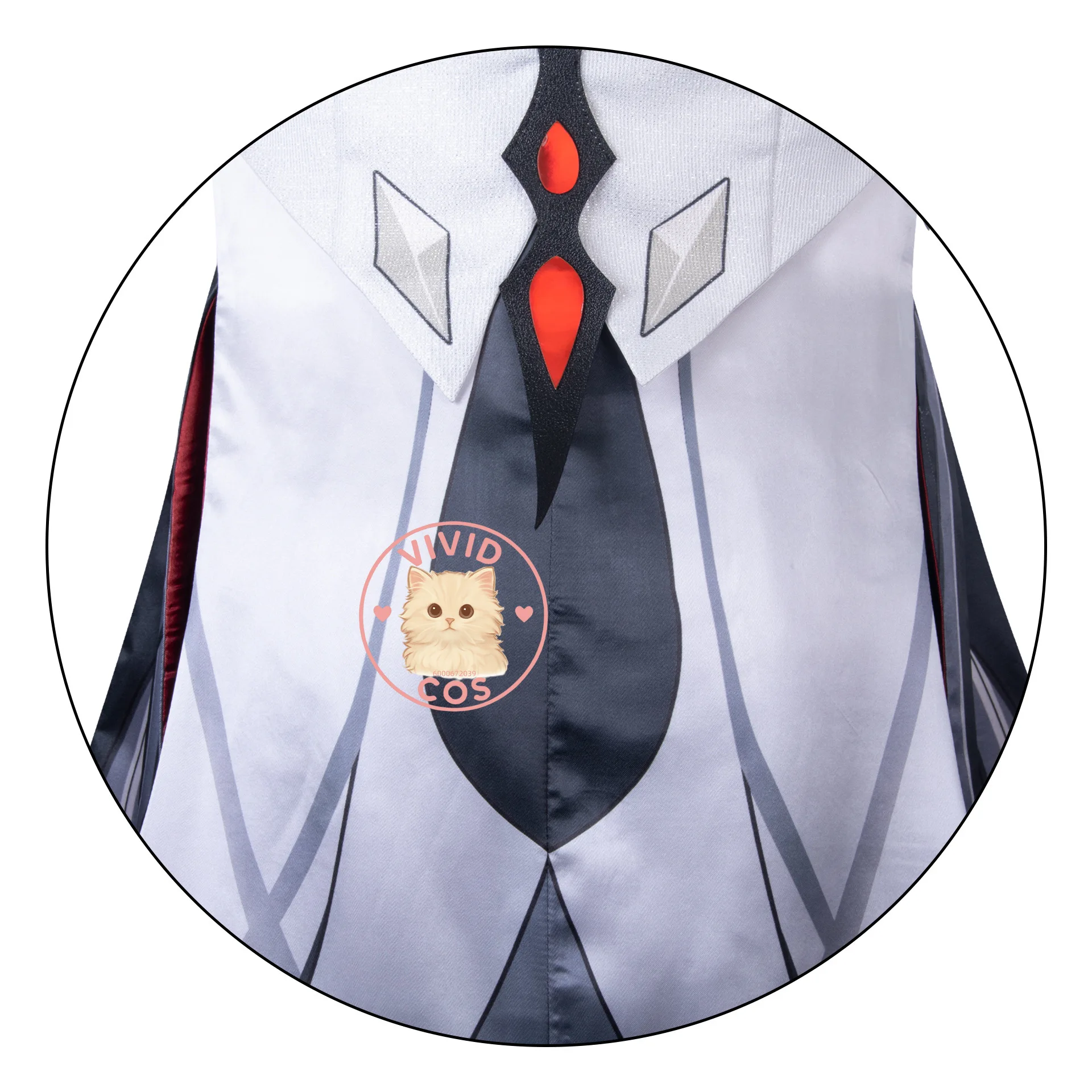 Popular Game Genshin Impact Cosplay Costume Anime Arlecchino Role Play Suit Handsome Male Uniform Set for Comic Con Halloween - Image 5