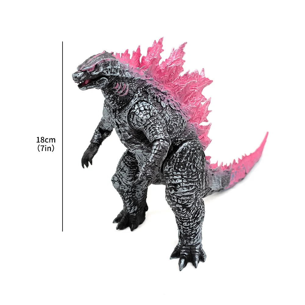 2024 Godzilla PVC Action Figure Movie Model Movable Joints Chimpanzees Moive Godzilla vs. Kong 2 Gojira Figma Toys For Kids