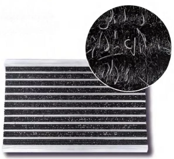 Aluminium Outdoor Doormat | High Cleaning Power Metal Look Doormat