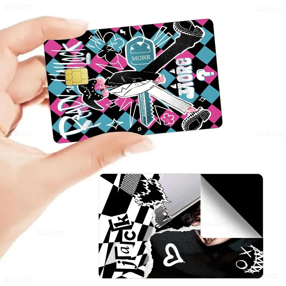 J-Hope -Arson Kpop 100% Hot Sale Amine Credit Debit Bank Card Bus Card Film Skin Sticker