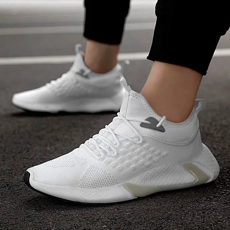 

Comfortable Pop Sale Men Sneakers Breathable Mesh Casual Men Shoes Fashion Street Walking Sneakers