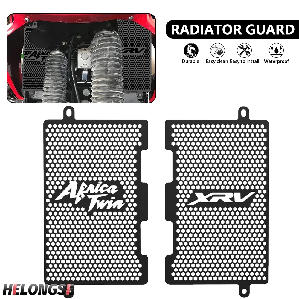

For Honda XRV750 XRV 750 Africa Twin 750 RD07A XRV 650 Africa Twin Motorcycle Radiator Grille Guard Cover Water tank protection