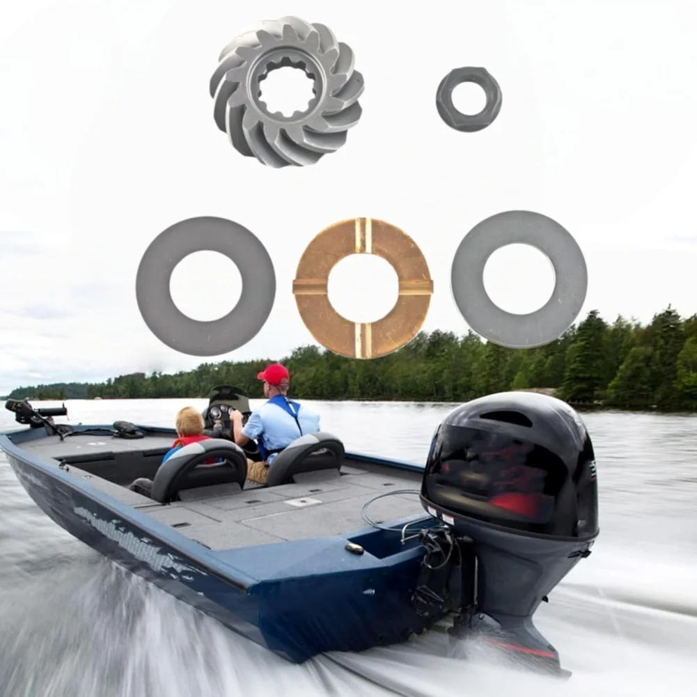 Metal Pinion Nut 63V-45551-00 Lock Nut For 9017For 9-08M06 Flat Thrust Bearing 6E8-45587-10 for For 9.For 9 15HP