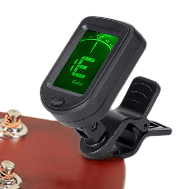 

Guitar Tuner Clip On Bass Guitar Tuner Violin Tuner Guitar Tuner String Instrument Precise Tuning With LCD Display Quick