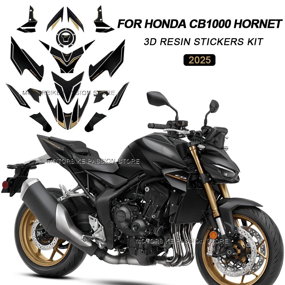 

For Honda CB1000 Hornet SP cb1000 hornet sp 2025 Waterproof Protective Sticker Motorcycle Guard Stickers 3D Epoxy Resin Sticker