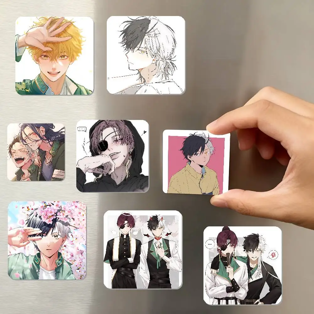 Anime WIND BREAKER-S Refrigerator Magnet Square Stickers - Can Be Used To Personalize Home Decoration And Are Ideal Keepsakes