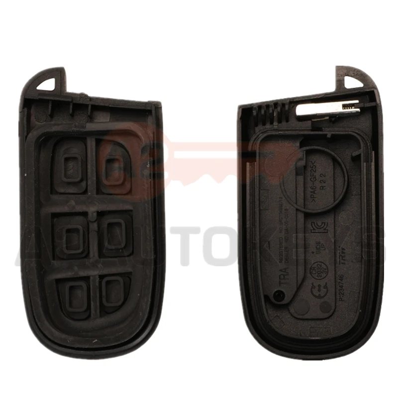 A2AUTOKEYS Original GQ4-54T 433.92 MHZ ID46 Chip Keyless-Go Remote Car Key For Dodge Ram 1500 2500 3500 2014 2015 2016 2017 2018