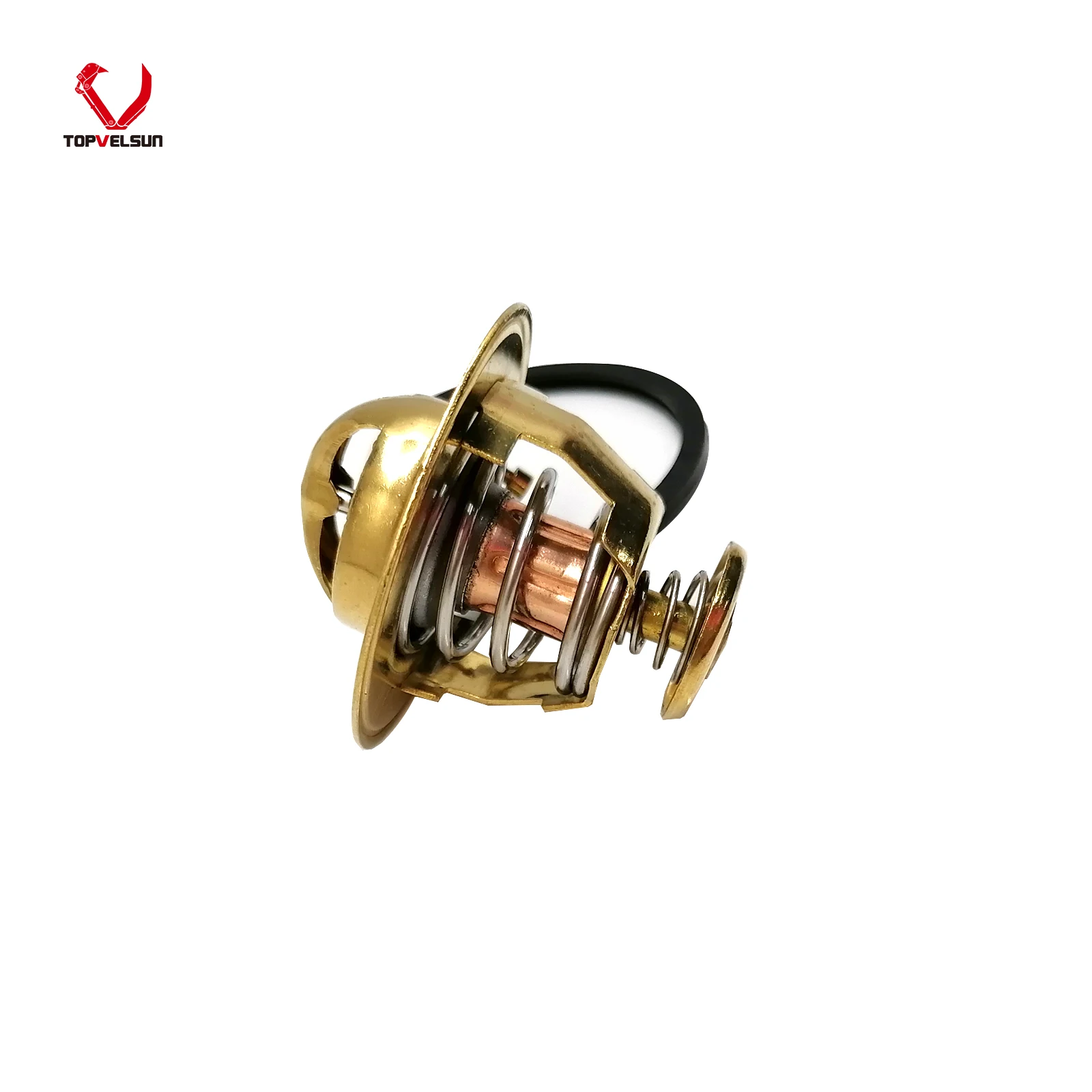 TOPVELSUN 82℃ 180℉ 600-421-6110 600-421-6120 Thermostat Compatible with Komatsu Excavator PC60-6 Engine 3D95S 4D95L