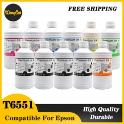 1000ML Pigment Ink For Epson Stylus Pro 4900 4910 P5000 Printer Color Ink T6551-T6559 T655A T655B T6531-T6539 T653A T653B T9131