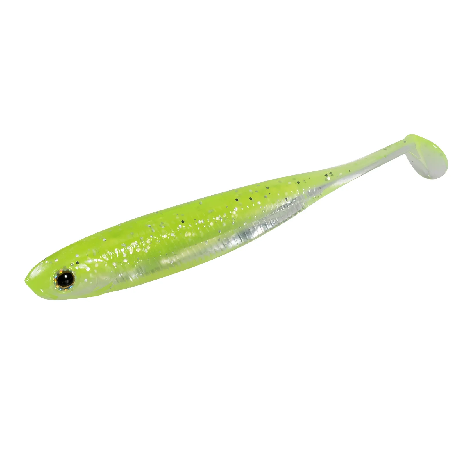 5/6 Stück Weiche Plastik-Angelköder mit Paddelschwanz, 70mm-120mm Schwimmköder für Barsch-Angeln, Drop-Shot-Rig