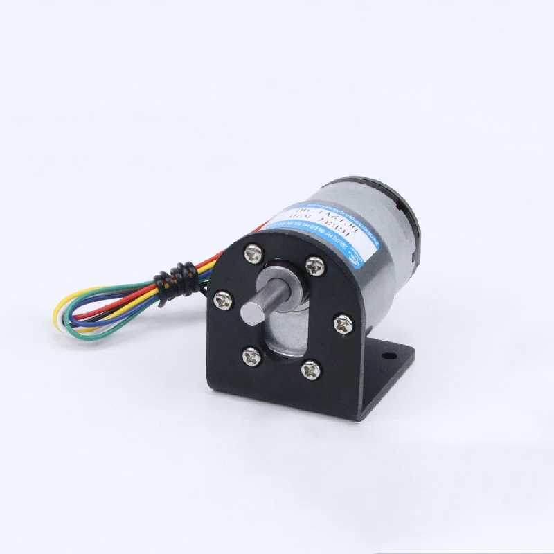 37MM DC Gear Motor JGB37-520 With Hall Encoder 12V Metal Gear CW CCW Large Torque Small Body  Motor