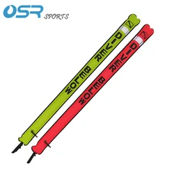 1.8M Closed-End Scuba Diving Surface Marker Buoy SMB Diving Ascending Signal Tube Safety Sausage for Technical Diving