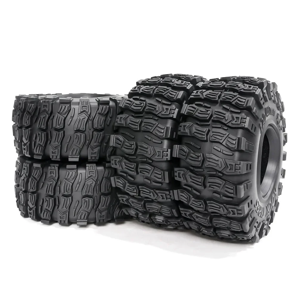 Ajrc 1.9 بوصة 120 مللي متر إطارات مطاطية لسيارة 1/10 Rc الزاحفة Trx4 Scx10 90046 D90 Rgt Rc