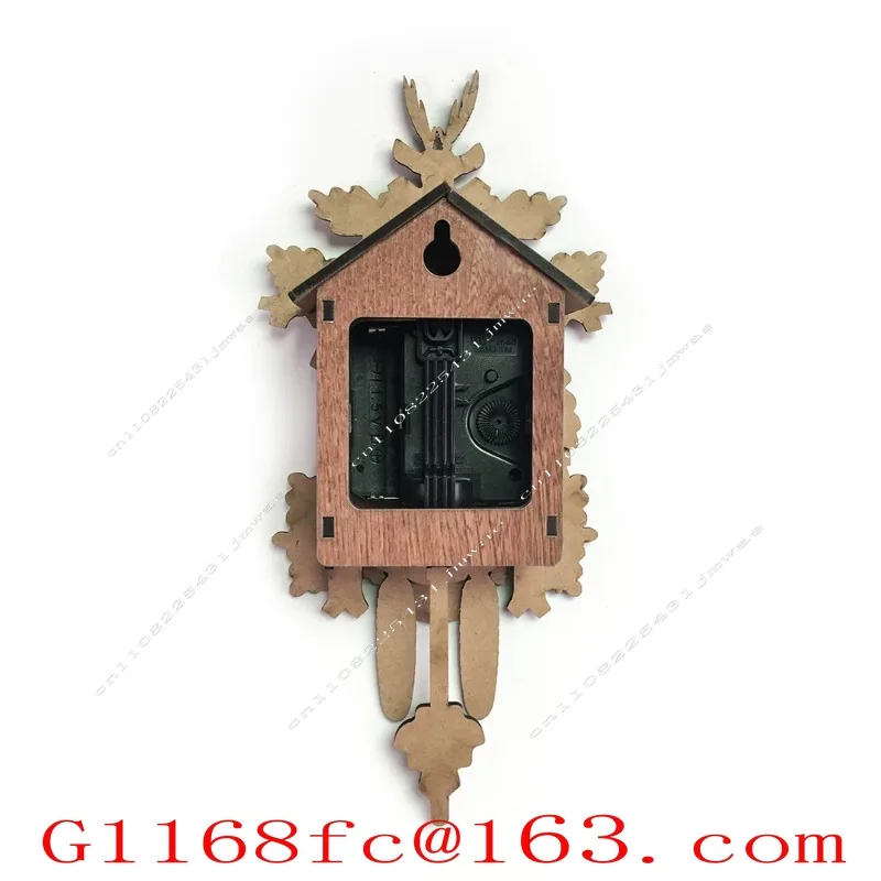 Cuckoo Wall Clock, Traditional  Sound Alarm Clock, Decorative Hanging Clock for Home