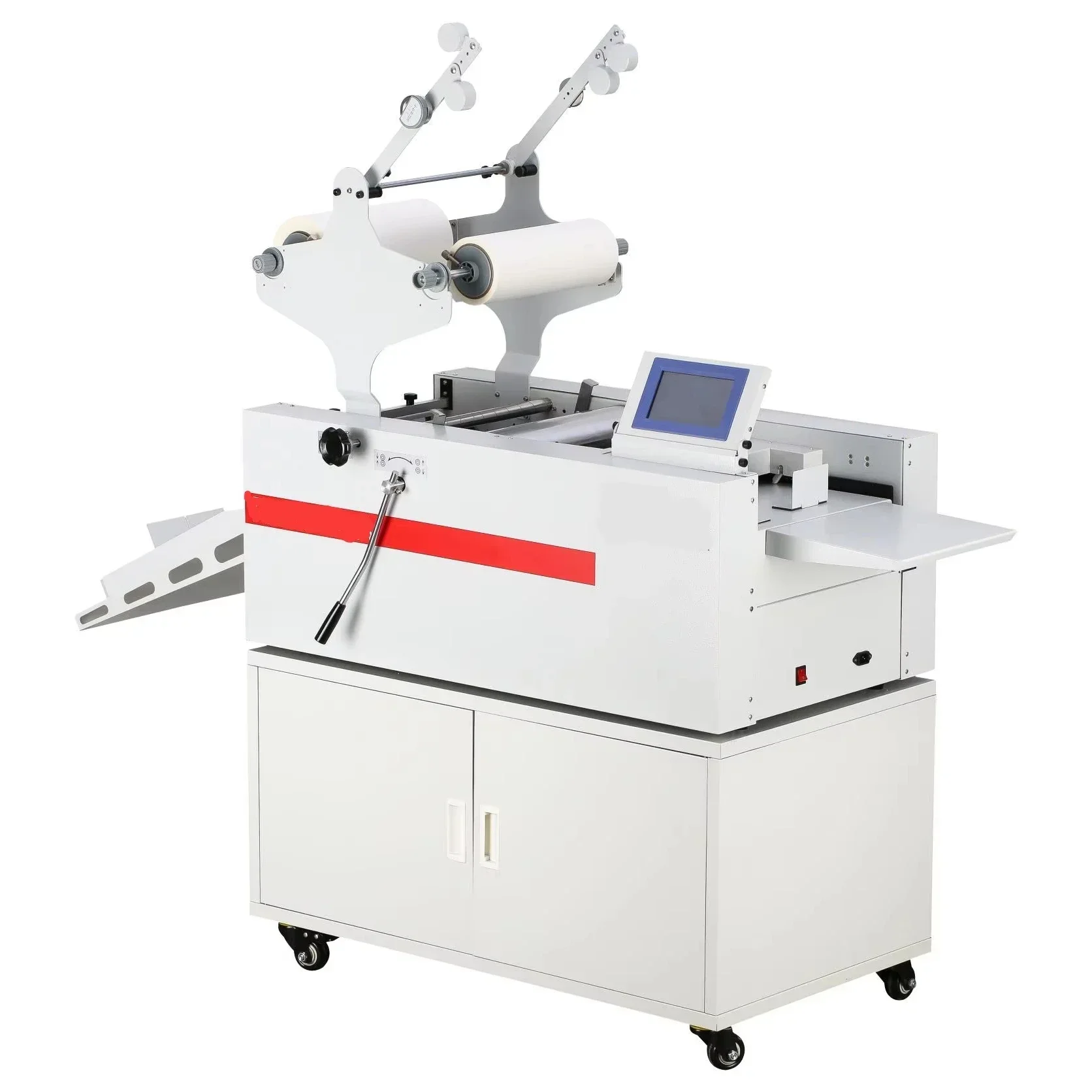 

Automatic Office Use Laminating Post-Press Equipment Auto-Feeding Slitting PVC Film Max 340mm New Condition A2/A4/A3 Papers