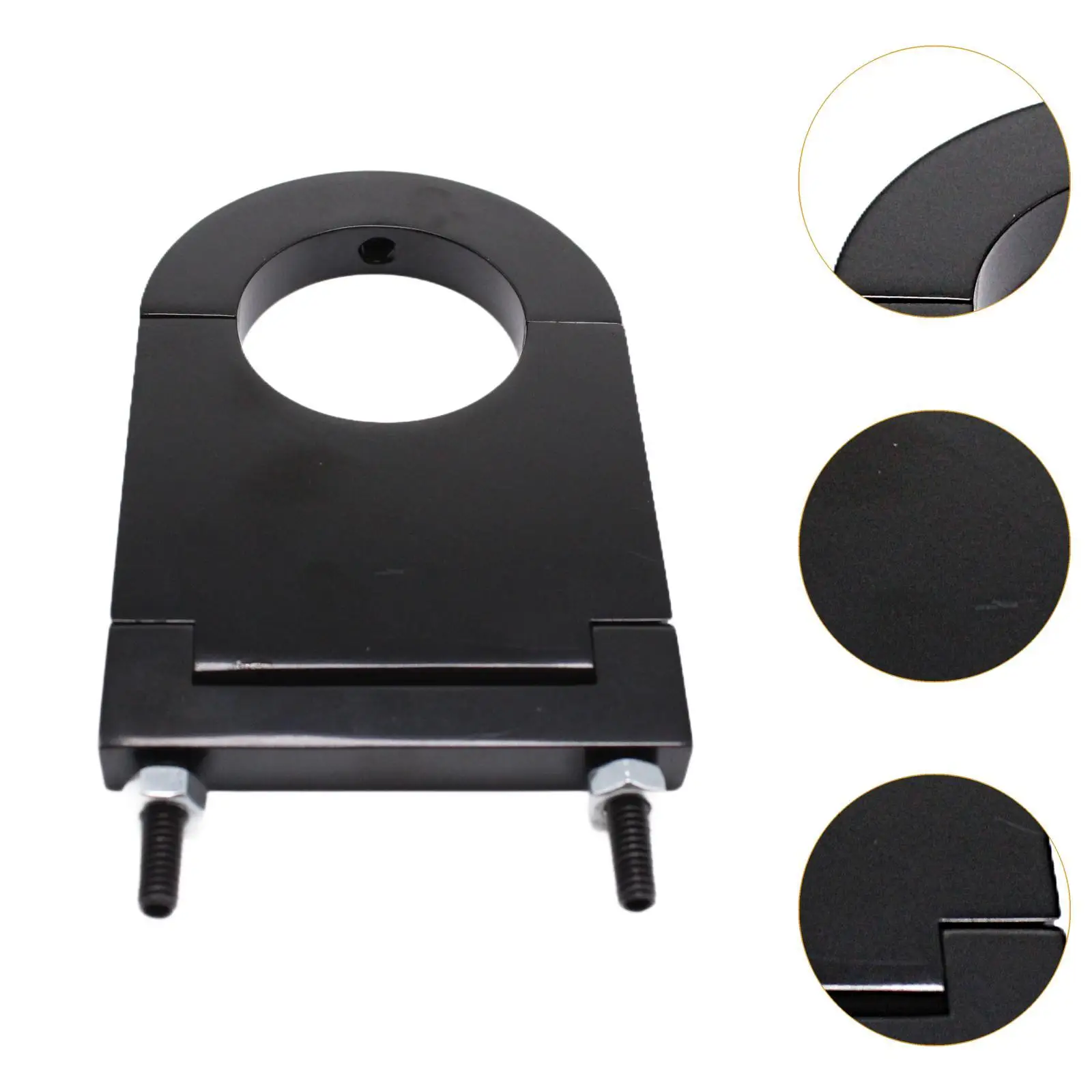 

Alloy Black 3.5 Inch Steering Column Drop Universal Clamp Replacement 2 Inch Shaft Joint for Wysco Pro Header