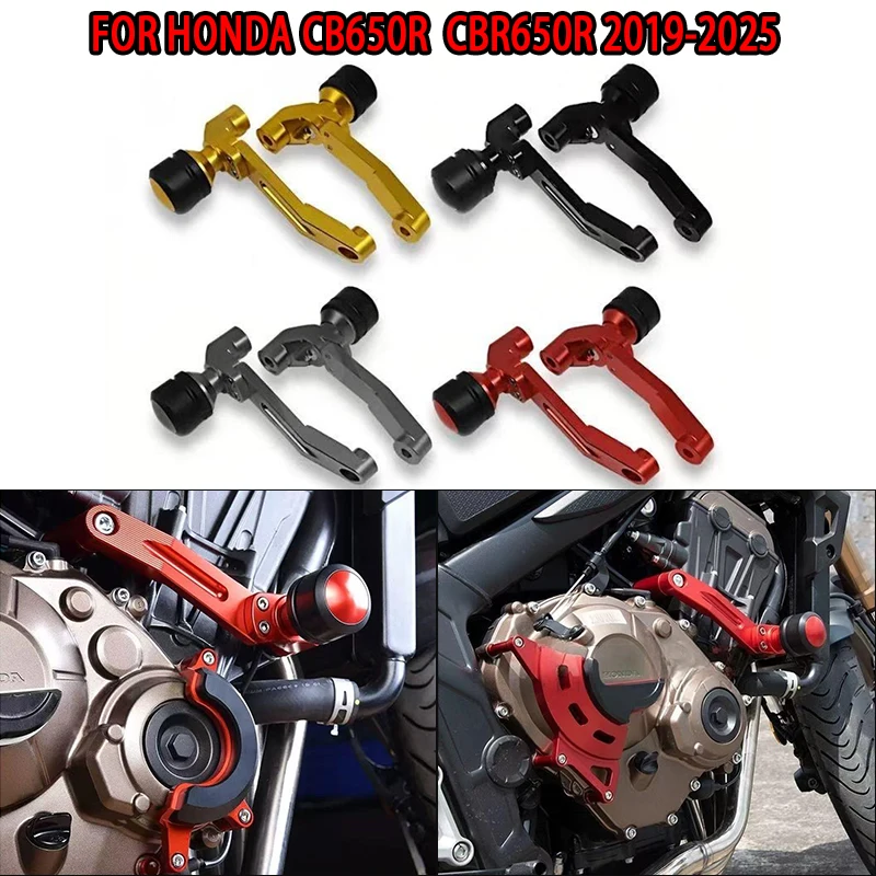 

For Honda CB650R CB650R CB CBR 650R 19-23 Motorcycle Engine Crash Pad Protector Frame Slider Fairing Guard Falling Protection