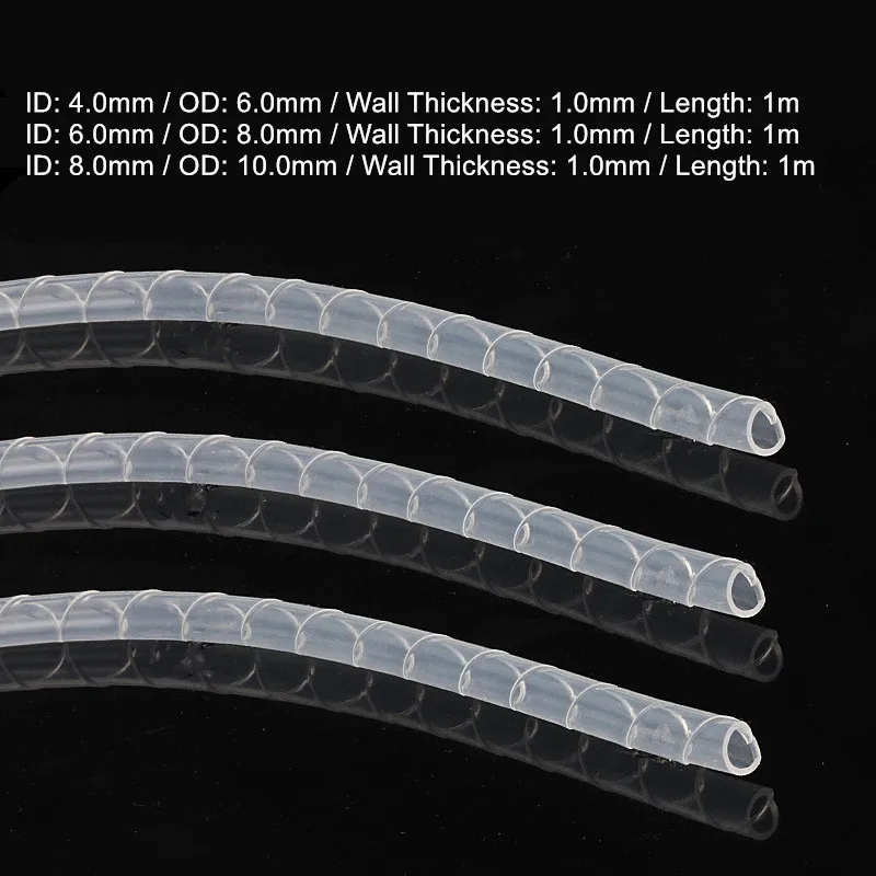 1-метровая высокопрозрачная обмоточная трубка FEP