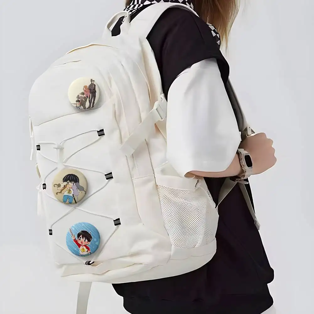 K-Kotaro يعيش وحده شارات مستديرة رائعة شارة دبابيس الإبداعية للملابس قبعة ظهره هدية الملحقات #4