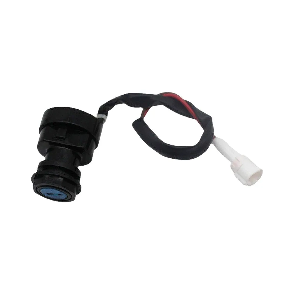 For ATV Engine Starting Ignition Switch Replacement Ignition Key As Shown Wear-resistant Metal Quick Installation