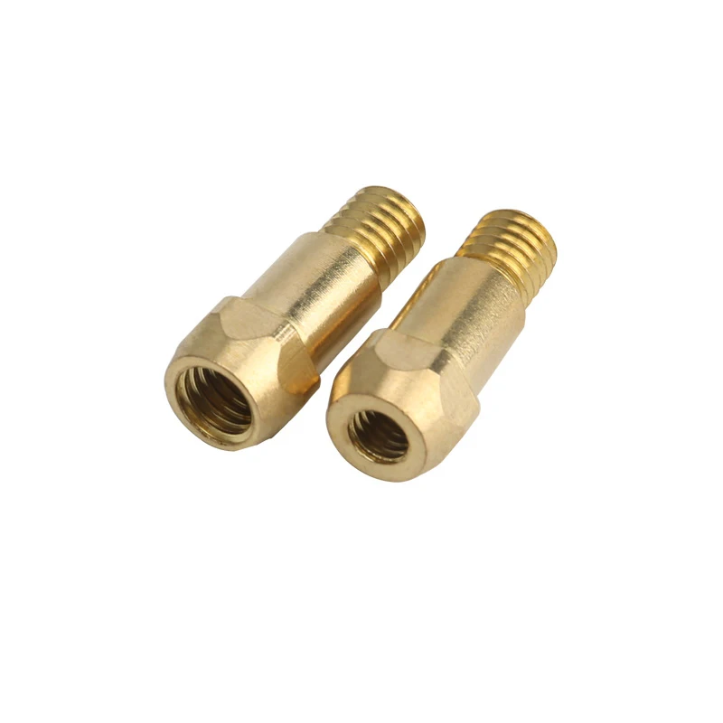 2 Pieces 24KD 36KD Euro Welding Gun Welding Tip Connecting Rod 15AK Welding Nozzle Holder MIG CO2 Welding Torch Accessories