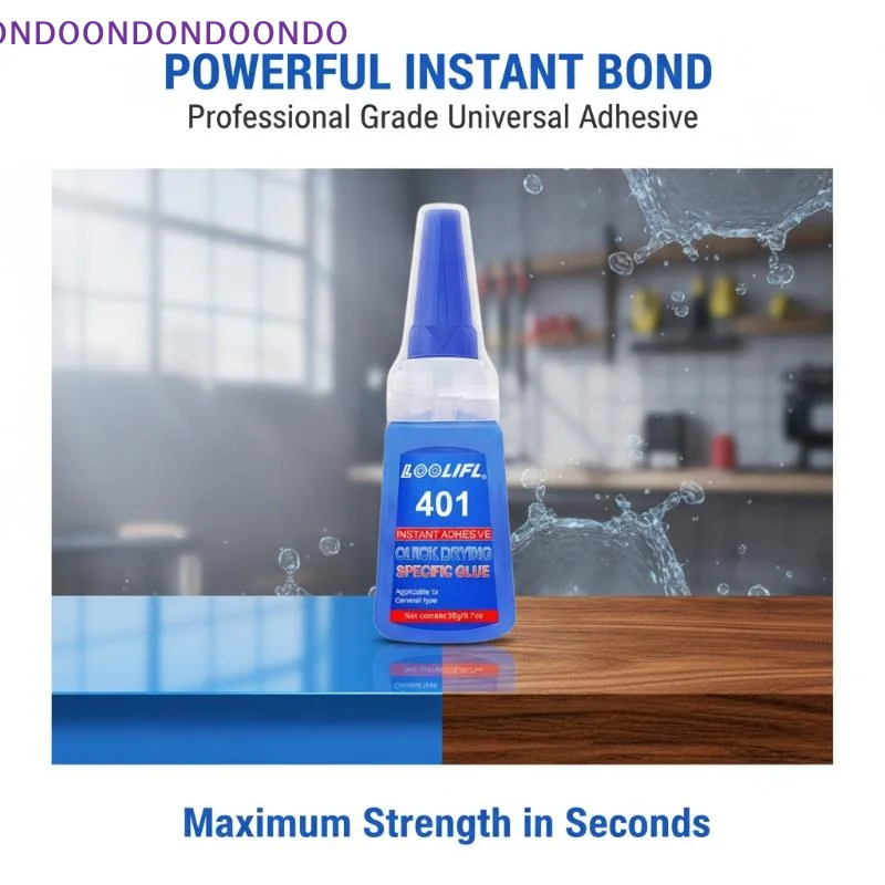401 Shatter Resistant Cyanoacrylate Glue 20g Instant Adhesive for Rubber Wood Glass Window Repair Home Daily Use