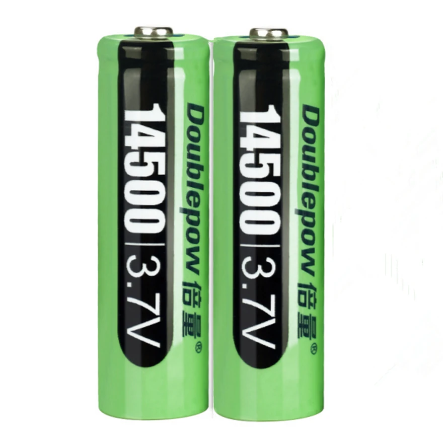 2pcs/lot Original 14500 rechargeable lithium battery 3.7V AA 2960mWh rechargeable battery electric toothbrush battery