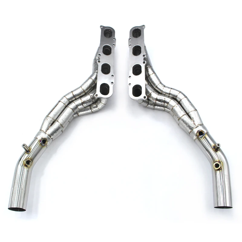 Yooking Exhaust Manifold Downpipe For Mercedes-Benz C63 AMG W204 6.2L 2012- 2015 Stainless Steel SUS304 Car Exhaust System