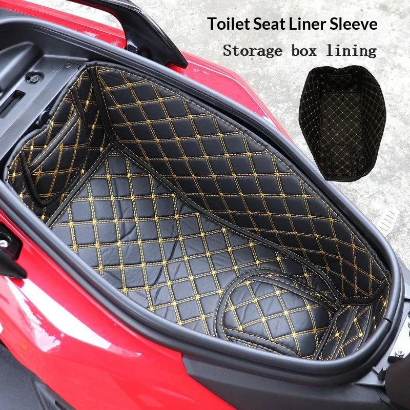 For Kymco Racing H150 RKH150 Seat Bucket Liner Storage Mat Anti-Slip Shockproof Accesorios Moto Accessori Moto