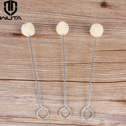 WUTA 10pcs/pack Natural Wool Daubers Leather Dyeing Finishes Applicator Glue Paint leather craft tool Send by Standard Shipping