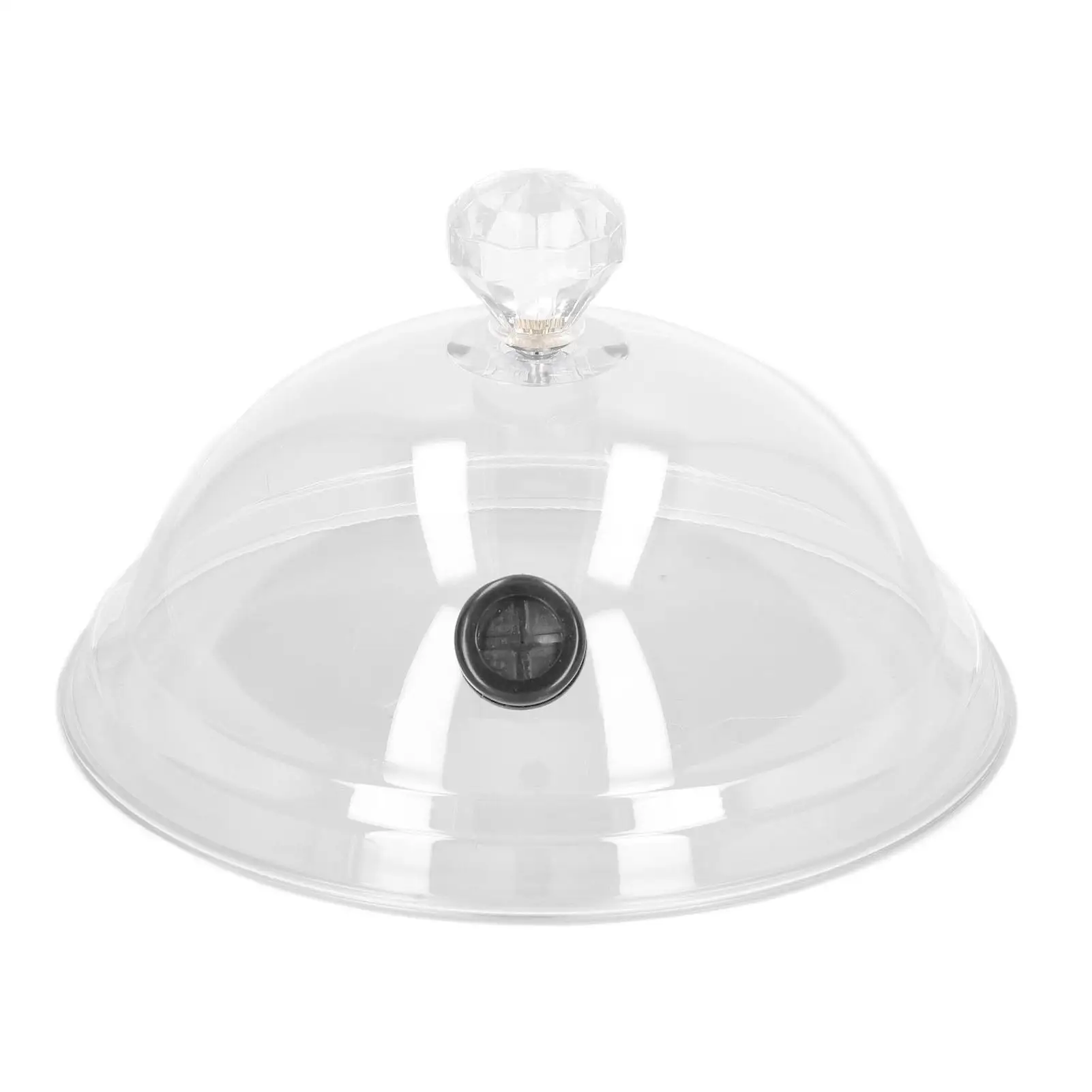 Clear Smoking Dome Cover with Handle for bbq & Smoke Infuser - Perfect for Flavoring Meats