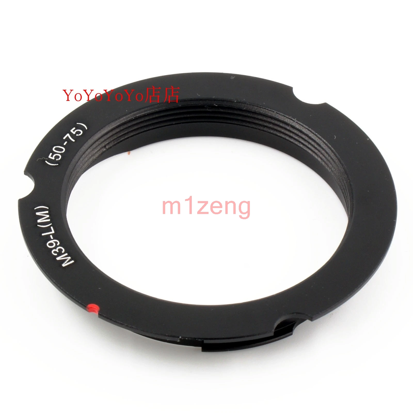 6BIT 5-6 hole m39-lm(50-75) adapter ring for l39 M39 LTM LSM 39mm screw Mount lens to camera leica LM 50mm-75mm M7 M8 M9 M-240