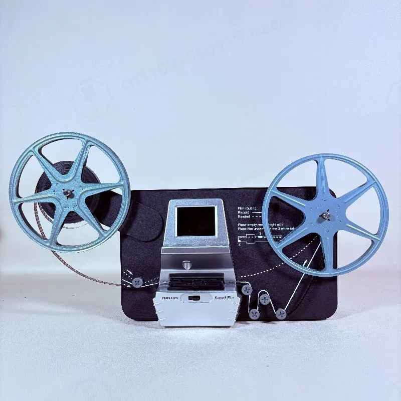 Film Scanner 8mm Super 8 Film Digital Converter, Clear Imaging, Portable Viewer, For Digitization, Fully Functional