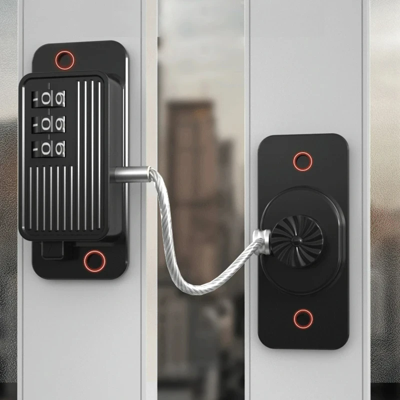 Baby Safety Password Lock Multi-Function Refrigerator Cabinet Drawer Locks Home Security Protection Window Limiter for Children
