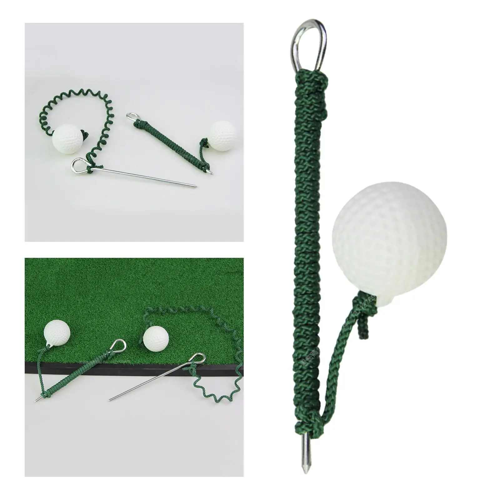 

Rotating Practice Ball Backyard Plastic Golf Practice Golf Rope Ball Accessory New Brand